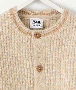 Gilet bébé garçon beige