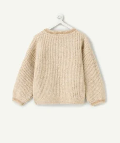 Gilet bébé garçon beige