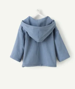 Gilet bébé garçon bleu