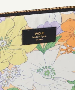 Housse de tablette imprimée floral colorée
