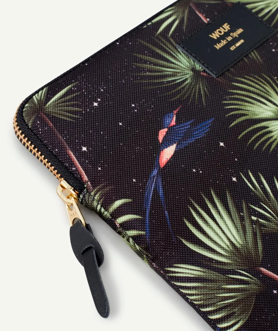 Housse pour tablette imprimée tropical