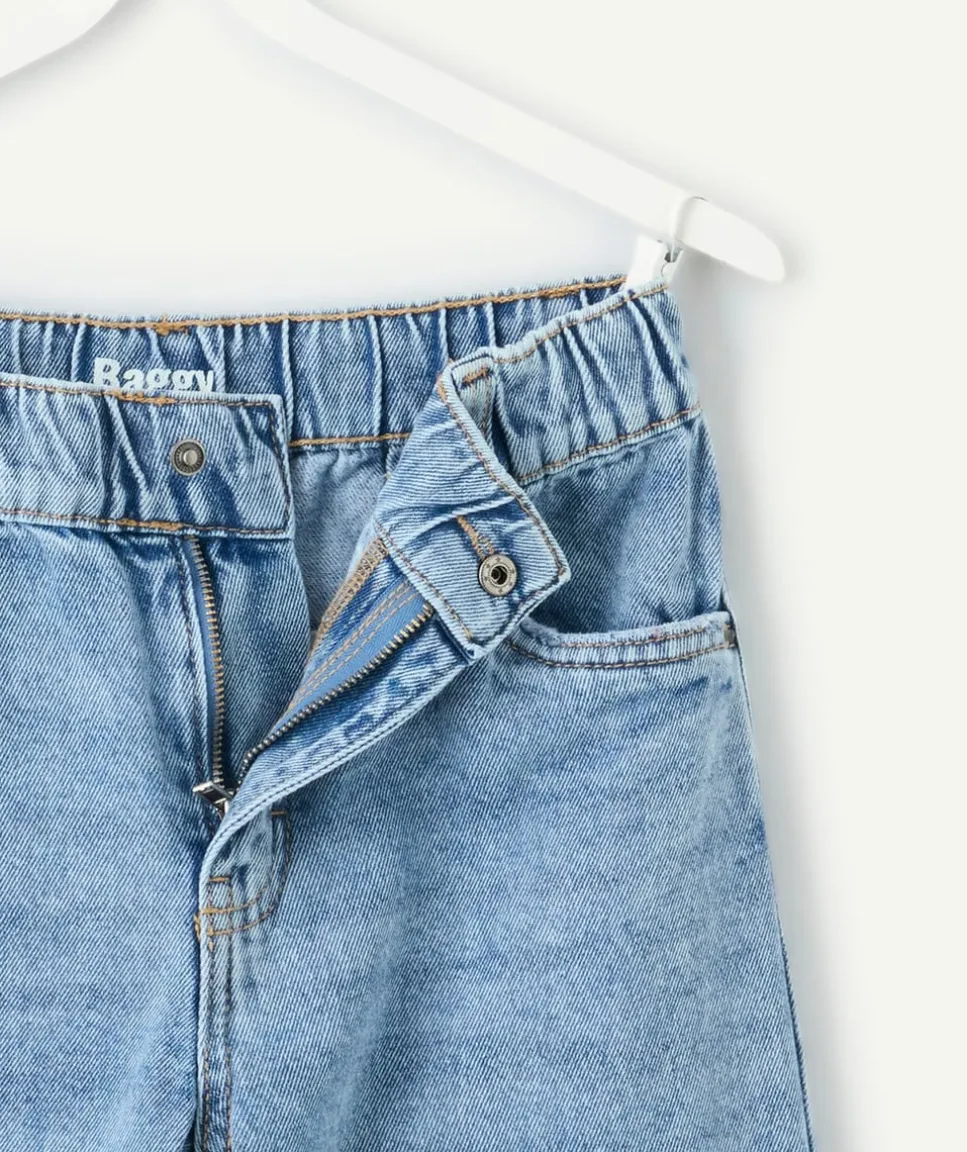 Jean baggy long garçon taille normale
