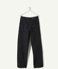 Jean fille droit noir