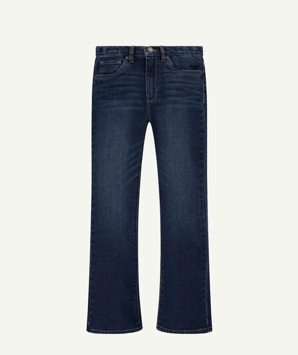 Jean fille 726 high rise flared bleu