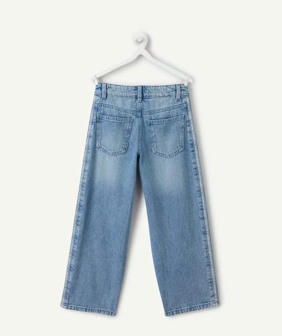 Jean garçon baggy denim bleu