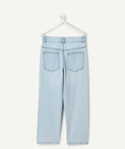 Jean garçon baggy denim clair