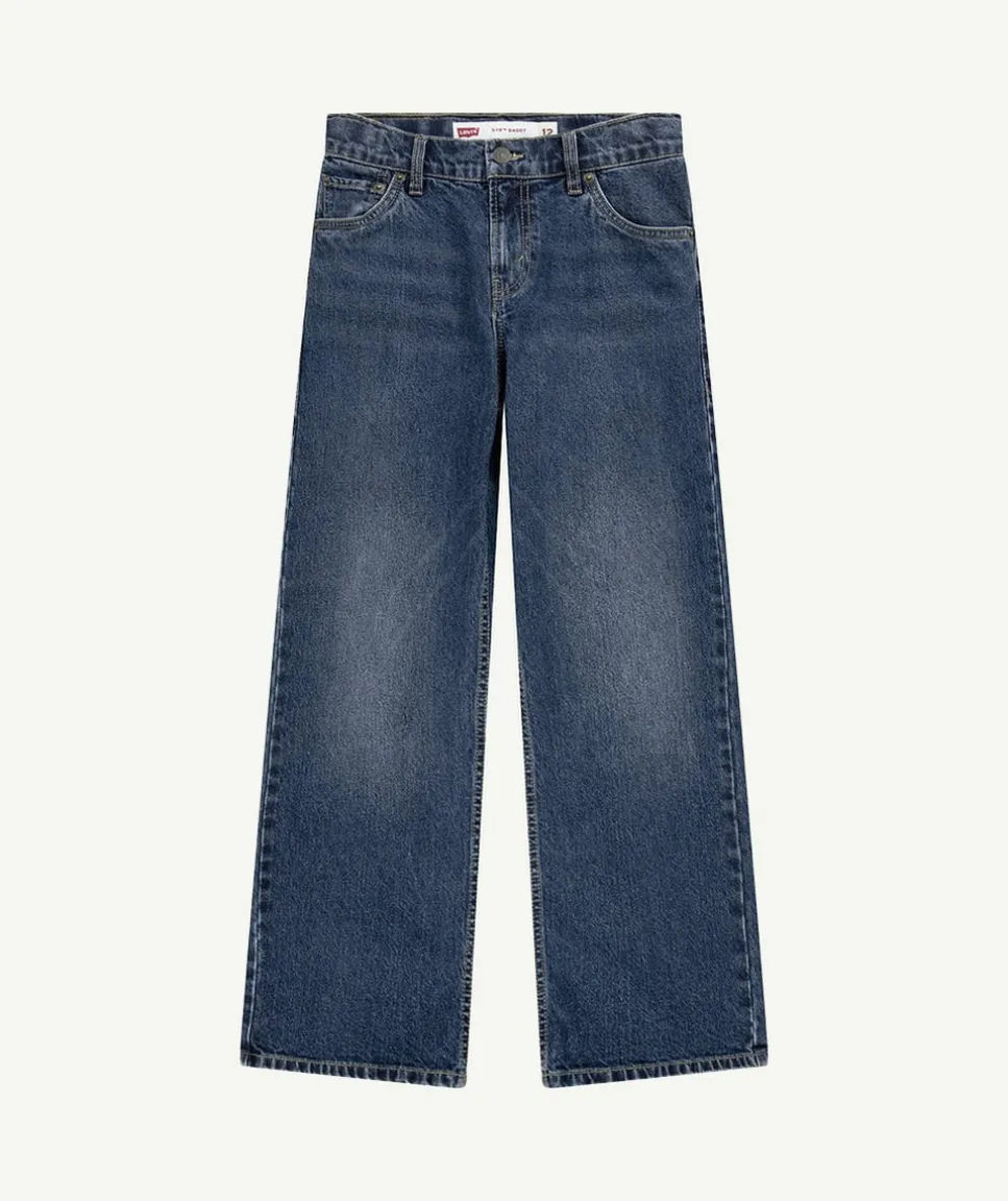 Jean garçon 578 baggy denim delavé