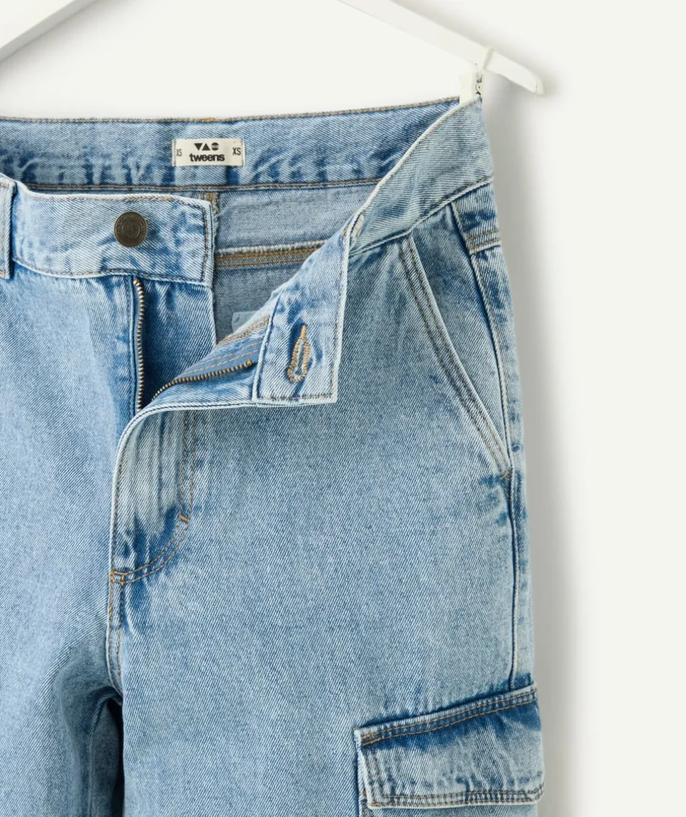 Jean garçon carpenter denim bleu