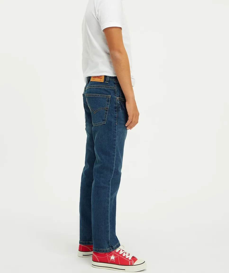 Jean garçon denim lvb-511 slim denim foncé