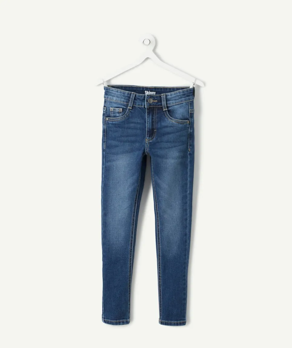 Jean garçon skinny bleu