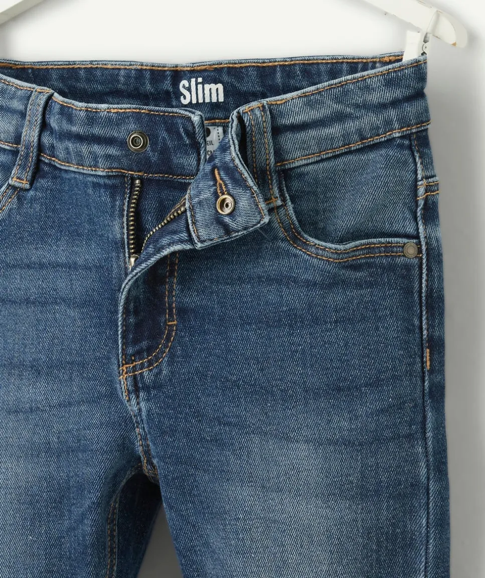 Jean garçon slim denim