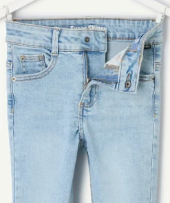 Jean garçon super skinny bleu clair