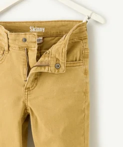 Jean skinny garçon camel stretch