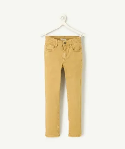Jean skinny garçon camel stretch