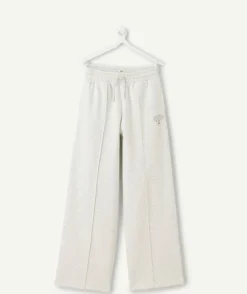 Jogging fille large gris