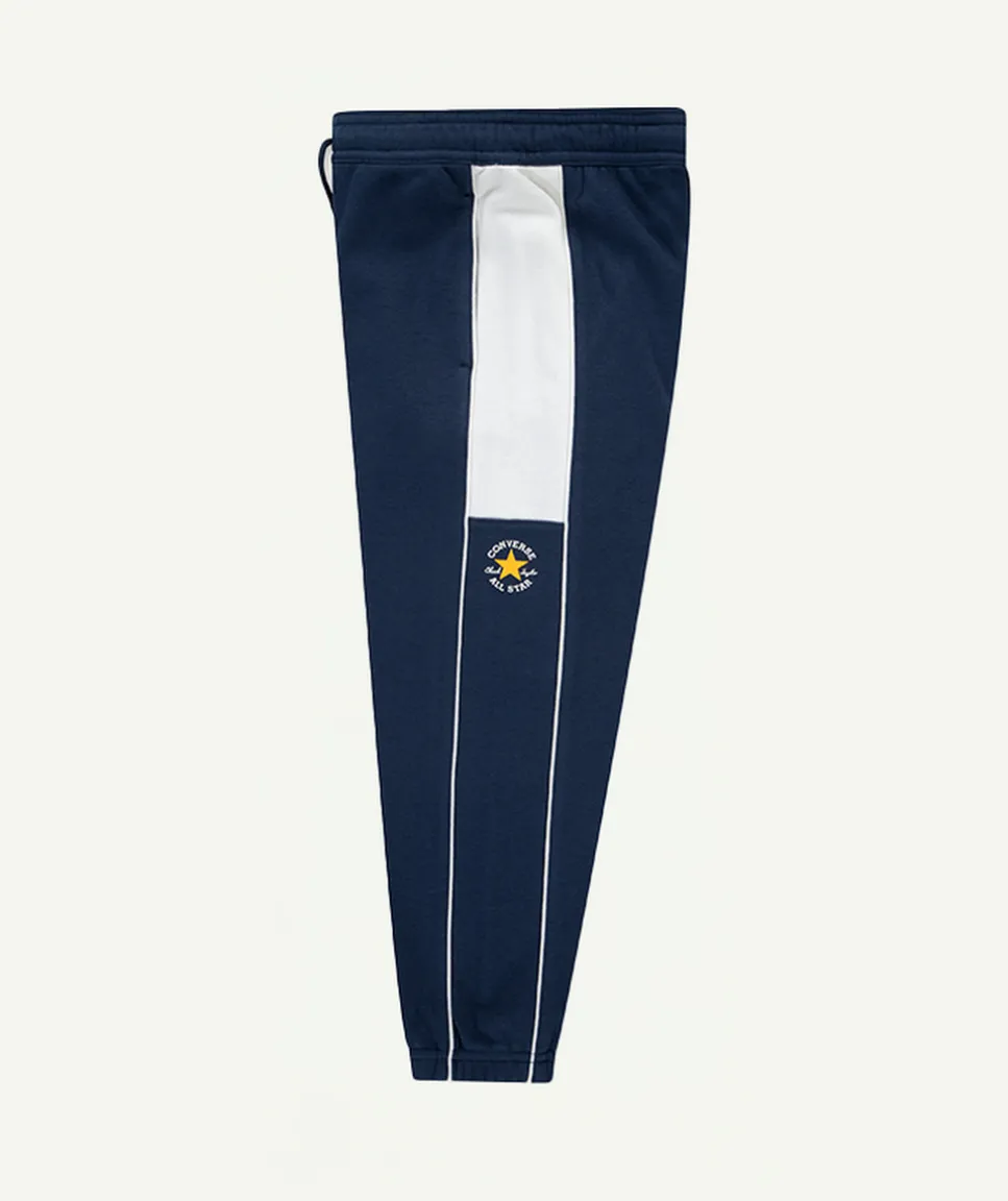 Jogging garçon baggy bleu et blanc