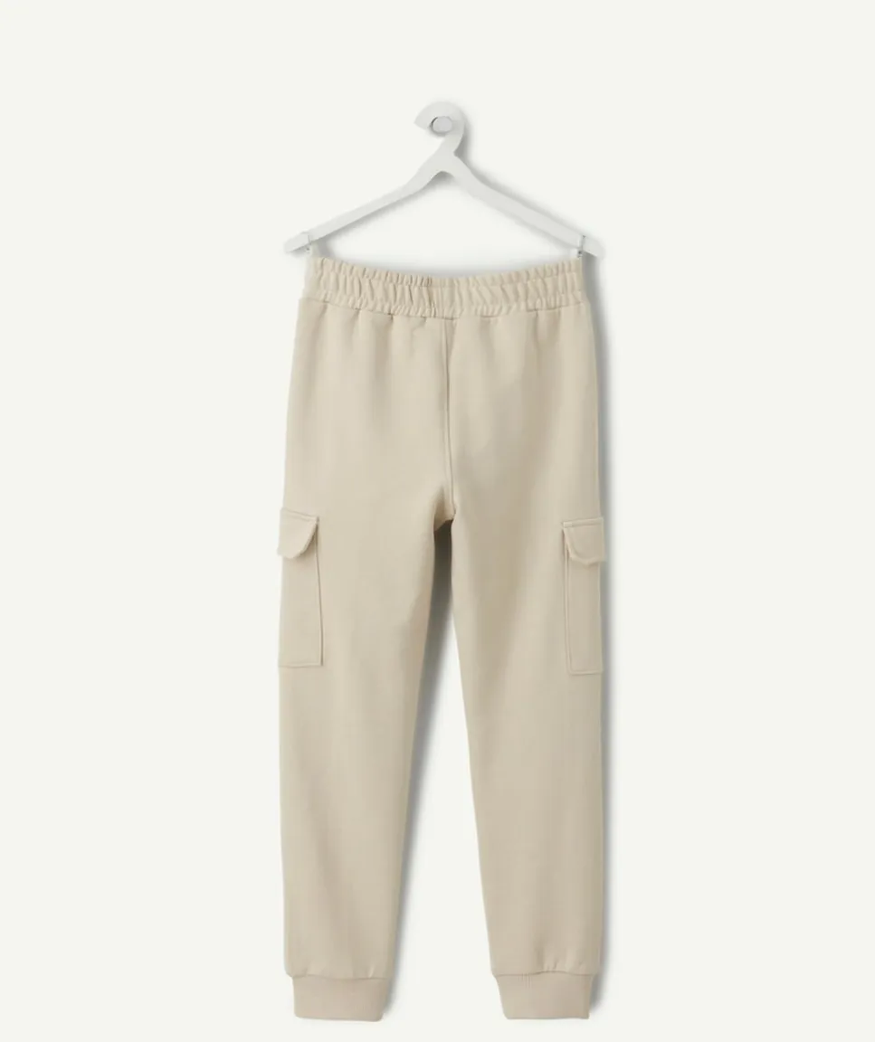 Jogging garçon beige