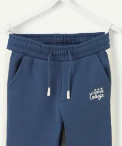 Jogging garçon bleu et blanc
