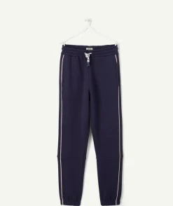 Jogging garçon droit marine
