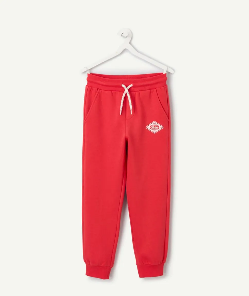 Jogging garçon rouge