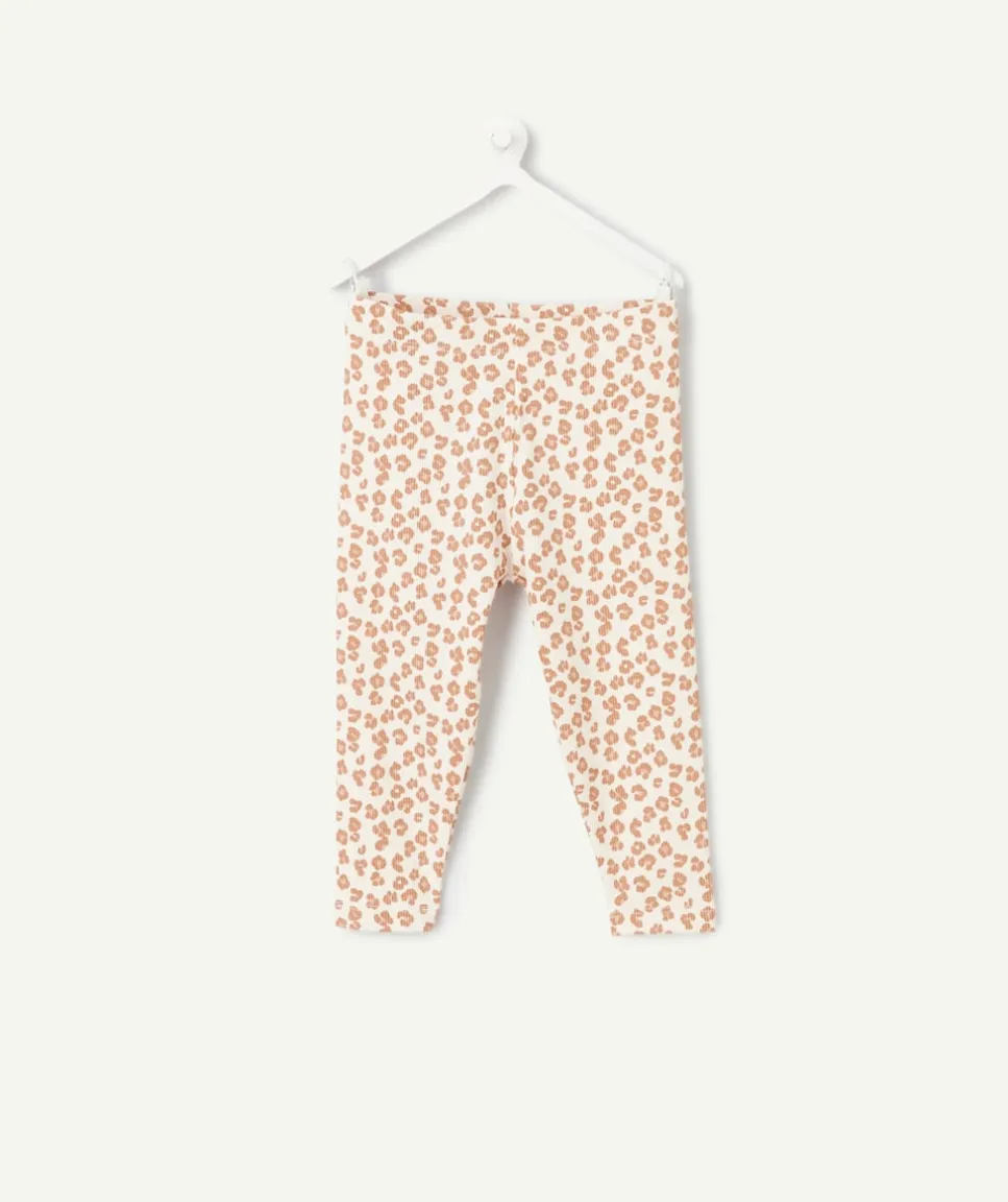 Legging bébé fille imprimé léopard