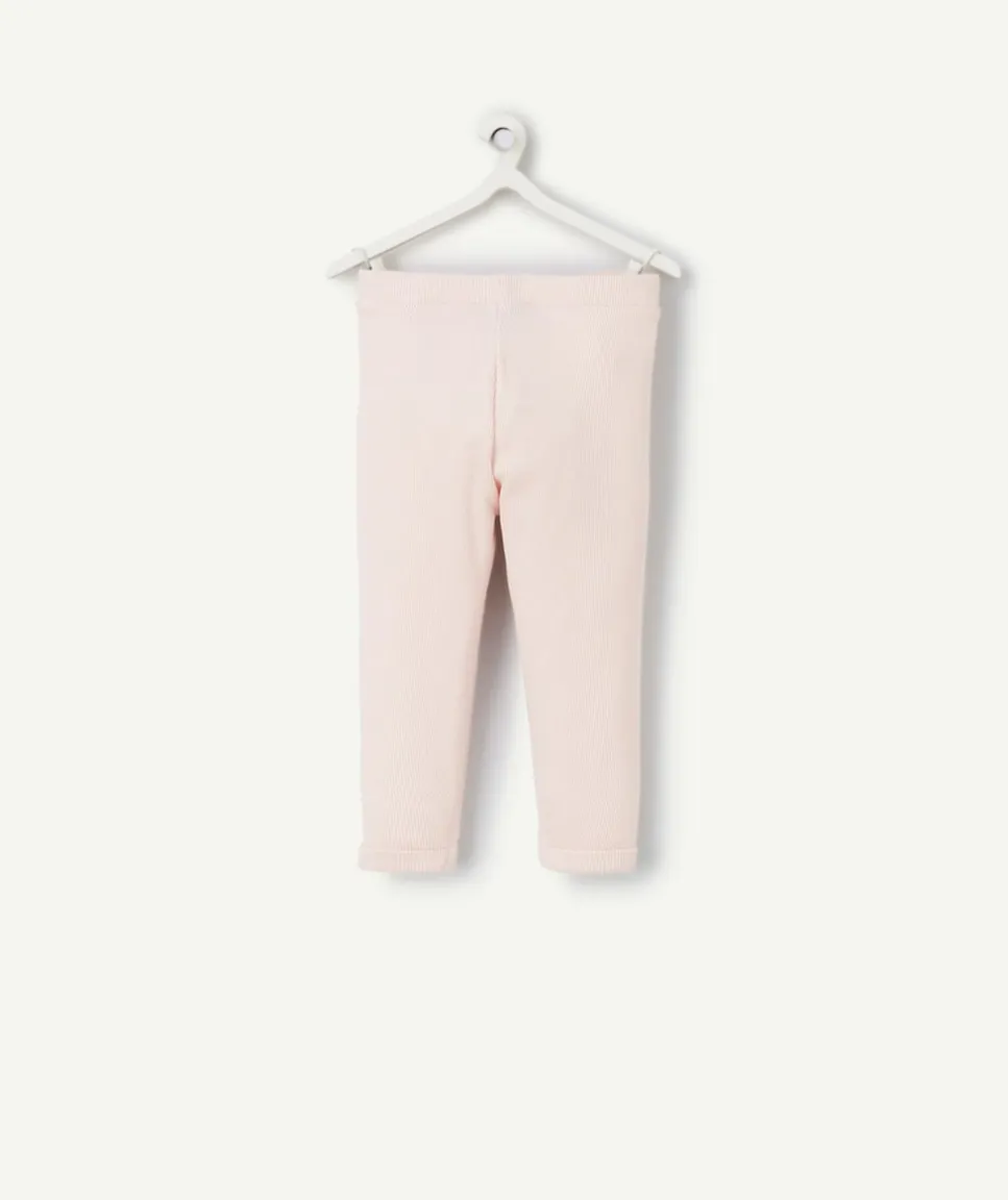 Legging bébé fille rose