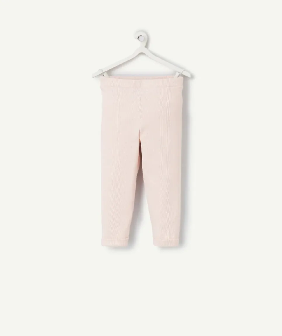 Legging bébé fille rose