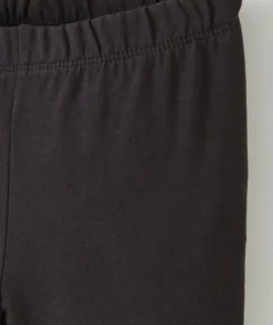 Legging fille en fibres recyclées noir