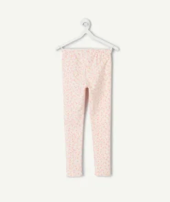 Legging fille imprimé floral
