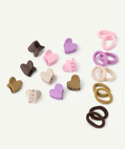 Lot accessoires cheveux bébé fille multicolores