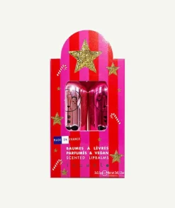 Lot baumes à lèvres parfumés vegan