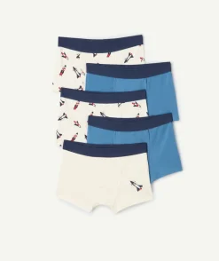 Lot boxers garçon fuselé fusée