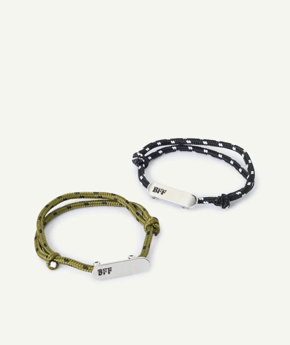 Lot bracelets garçon cordon bff ajustables