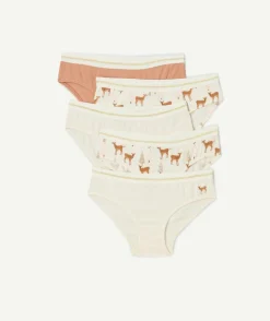 Lot culottes fille imprimé cerfs