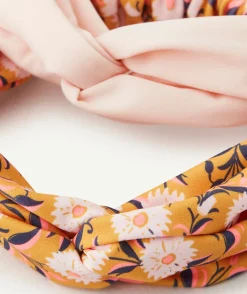 Lot de 2 bandeaux bébé fille en matière maillot de bain