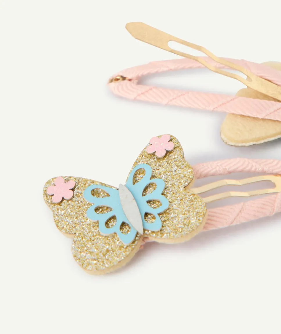 Lot de 2 barrettes papillon pour fille