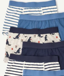 Lot de boxers garçon imprimé dinosaures