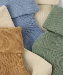 Lot de 5 chaussettes avec revers pour bébé garçon