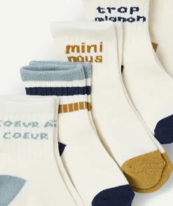 Lot de 5 chaussettes bébé garçon