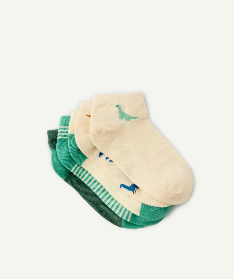 Lot de chaussettes bébé garçon dinosaures