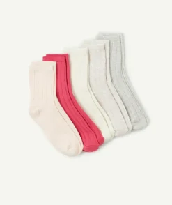 Lot de 5 chaussettes fille