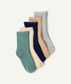 Lot de 5 chaussettes garçon multicolore