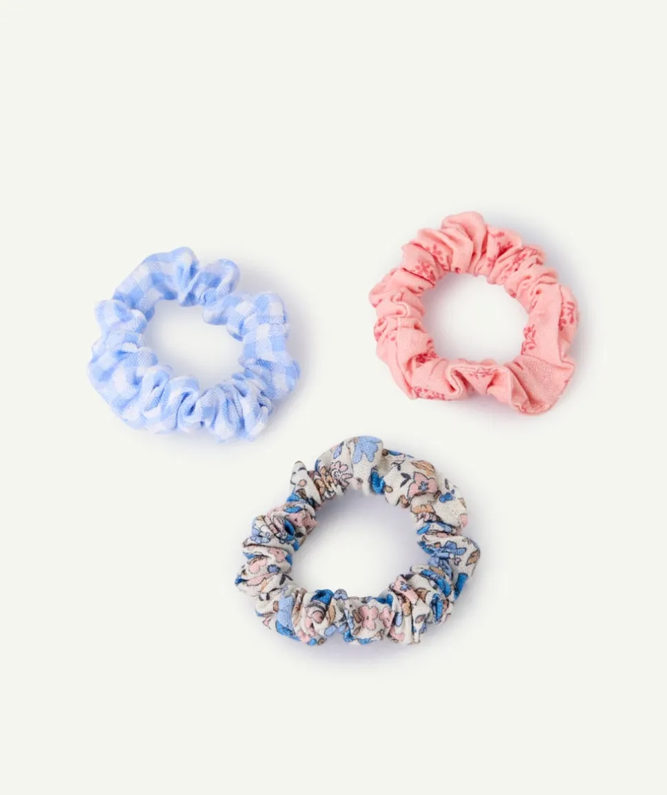 Lot de 3 chouchous colorés bébé fille