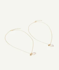 Lot de 2 colliers licornes pour meilleures amies