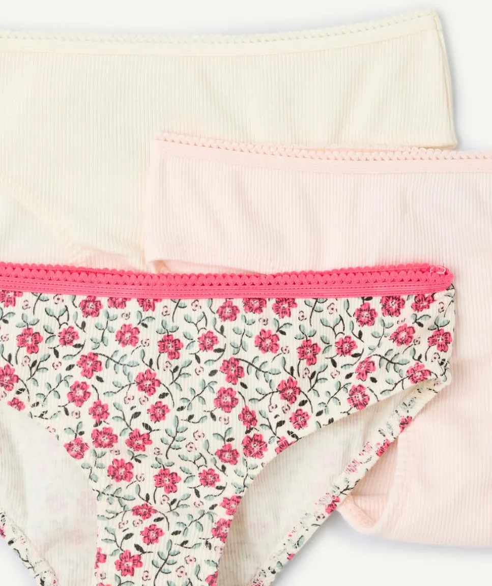 Lot de culottes fille imprimé