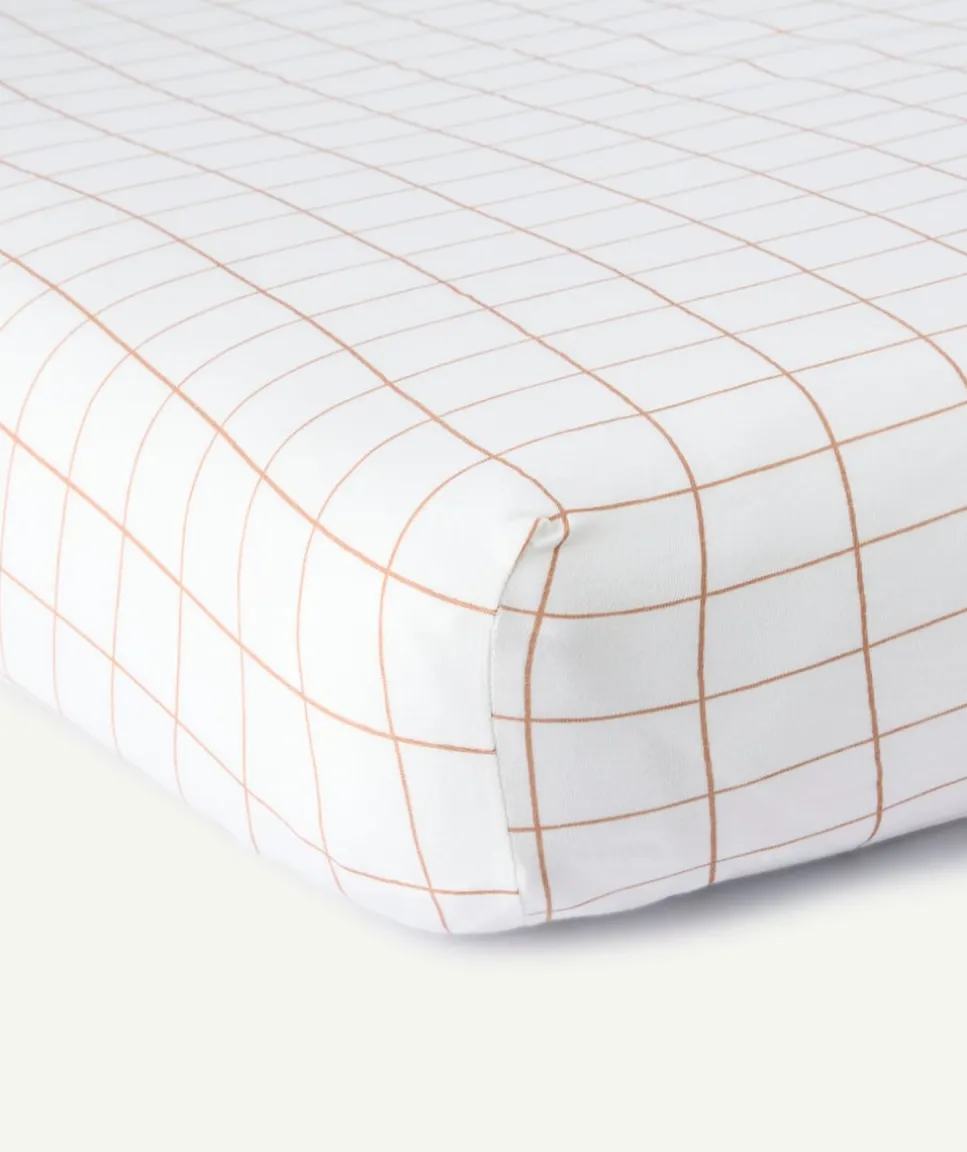 Lot de 2 draps housse coton imprimé