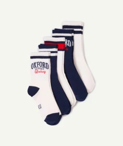 Lot de 5 paires de chaussettes garçon