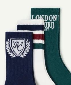 Lot de 3 paires de chaussettes garçon