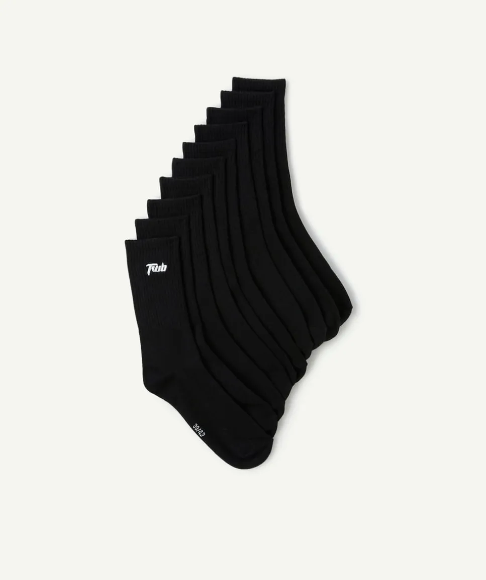 Lot de 5 paires de chaussettes garçon noires