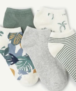 Lot de 5 paires de socquettes garçon